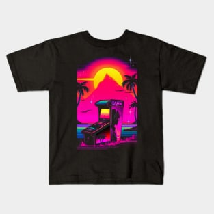 Retrowave Gamer Kids T-Shirt